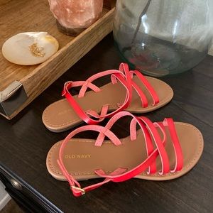 Gladiator Red Sandals